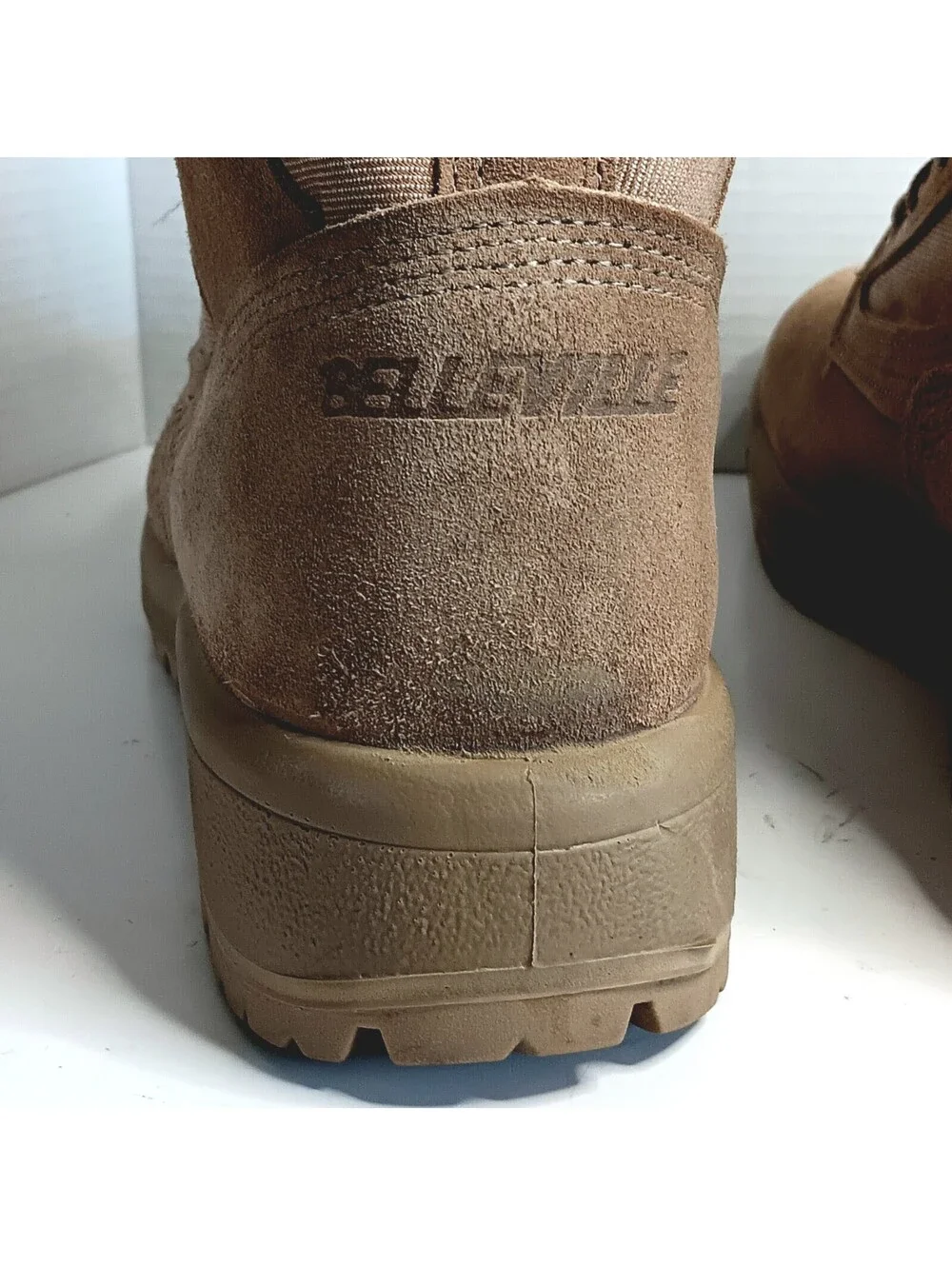Belleville 390 DES Hot Weather Combat Boots Desert Tan 12R US Army Compliant EUC
